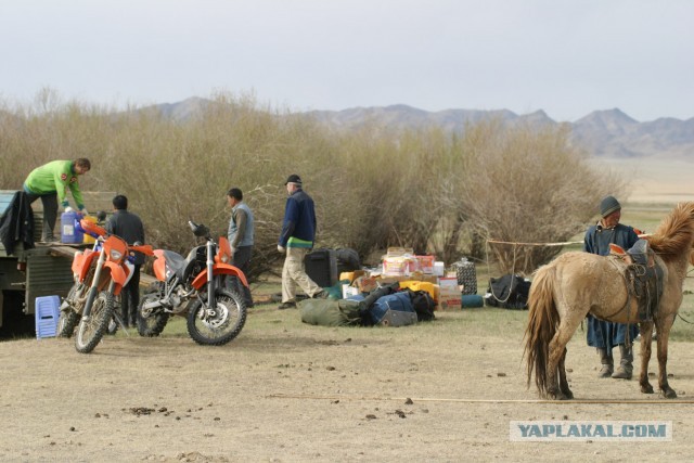 В Монголию на мотоциклах 2006