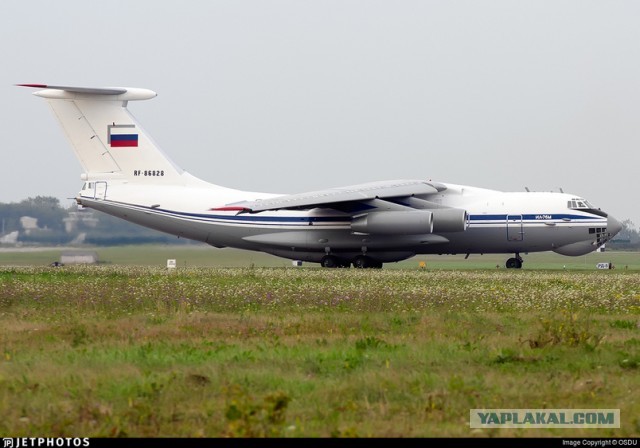 Ил-76 упал в Корочанском районе