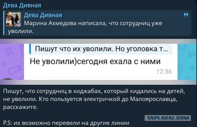 *БАЯН*Контролёрши электропоезда против подростков, дело дошло до плюх по морде.