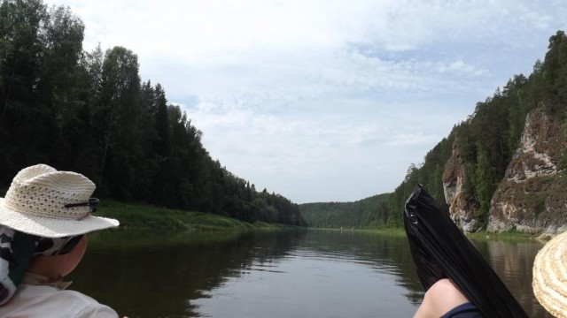 На сплав сходил....\
