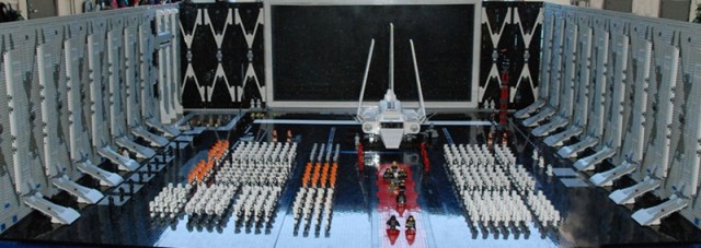 Грандиозная Lego-диарама на тему Star Wars