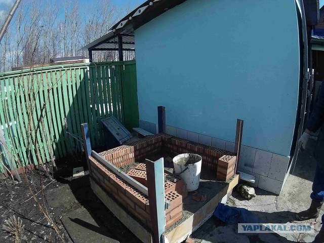 Барбекю из кирпича своими руками