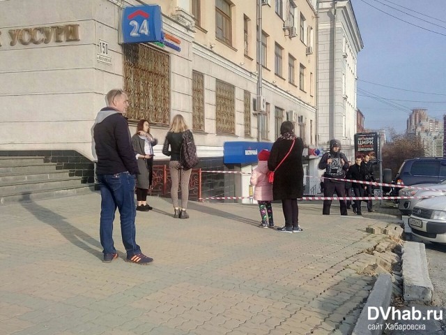 В Хабаровске напали на приемную ФСБ