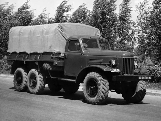 ЗИЛ-157: «автомат Калашникова» среди армейских грузовиков