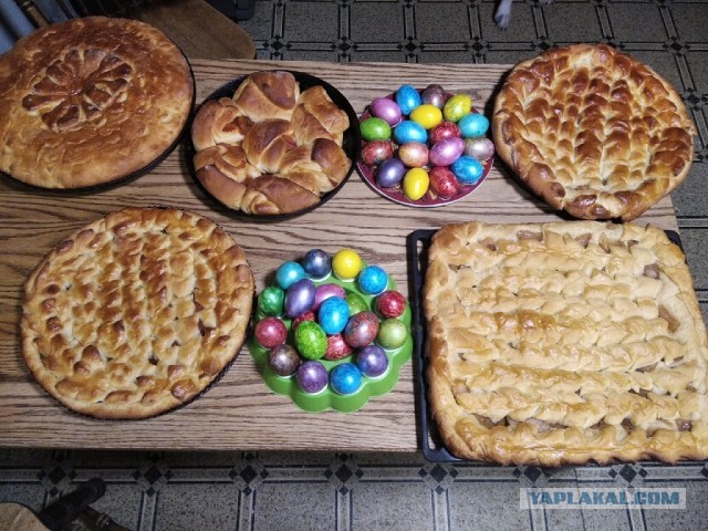 Пасхальный стол. Кулинары поздравляют!