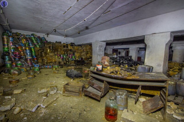 Забытое убежище закрытой кондитерской фабрики "Спутник"