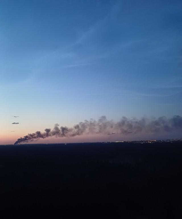 Серебристые облака в Москве 03.07.23