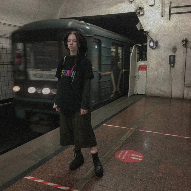 Модные и странные личности из московского метрополитена