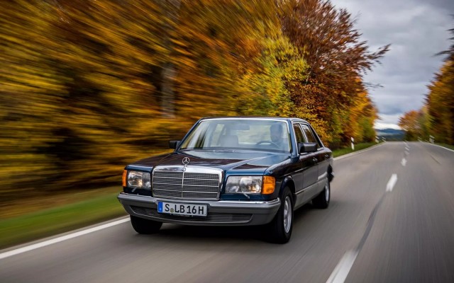 45 лет Mercedes-Benz W126