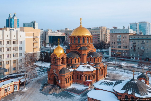 Утренний Новосибирск