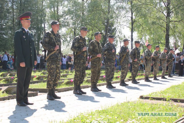 День Победы в моем городе,