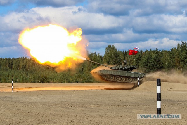 Огневая мощь танков: момент выстрела