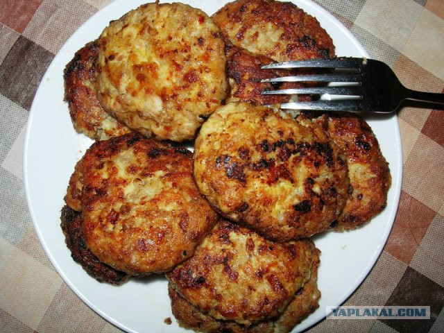 Котлетки мясо-гречневые