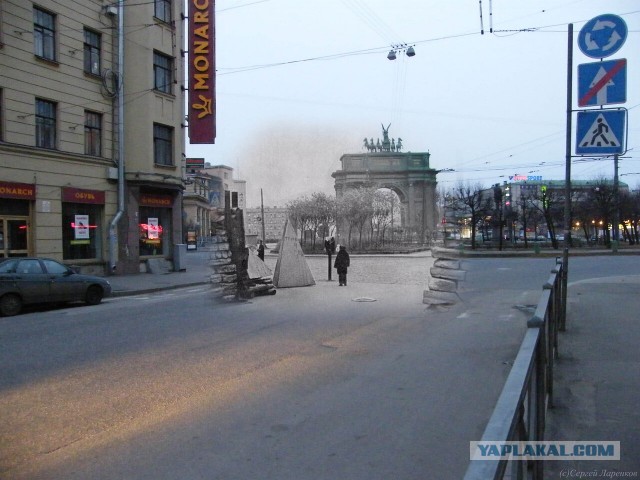 Старые и современные фото Санкт-Петербурга