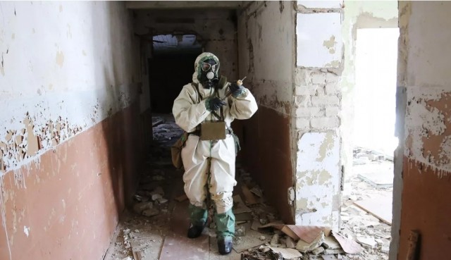 МО привело силы и средства в готовность на случай взрыва "грязной бомбы"