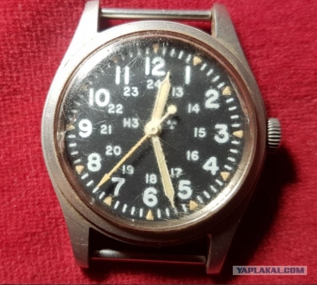 Часы Hamilton khaki. 70е годы. Винтаж.