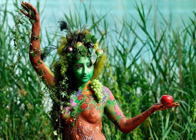 Фестиваль росписи по телу