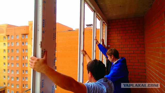Мой способ установки окон