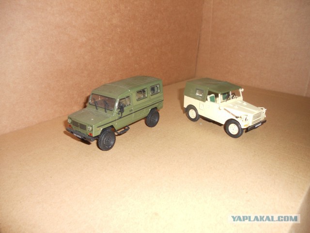 Военные автомобили в масштабе, с времён РККА до на