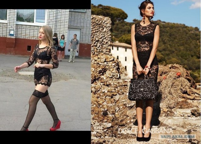 Эффектно-полупрозрачное платье