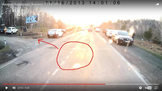В сети появилось видео резонансного ДТП с участием экс-главы ГИБДД