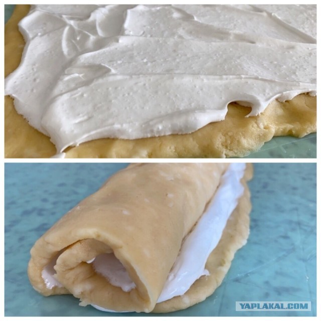 Рулет меренговый