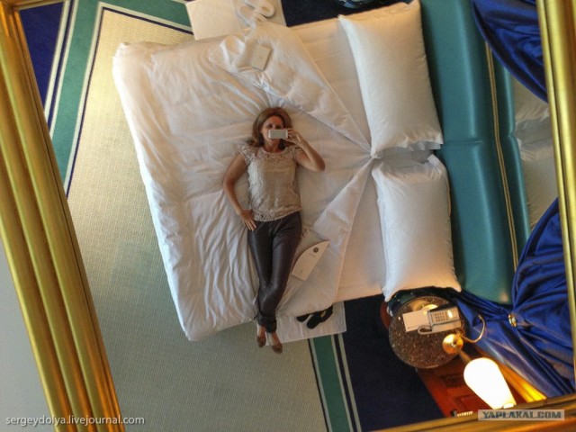 Д.Р. в Бурдж Аль Араб