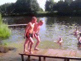 Призер по прыжкам в воду
