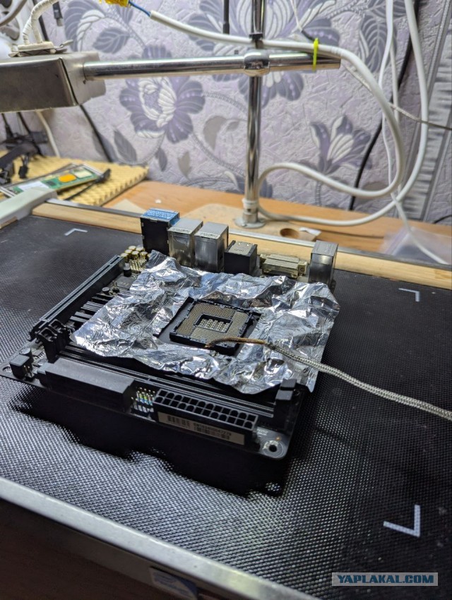 Меняем сокет 1151 на материнской плате Gigabyte ga-z170n-wifi