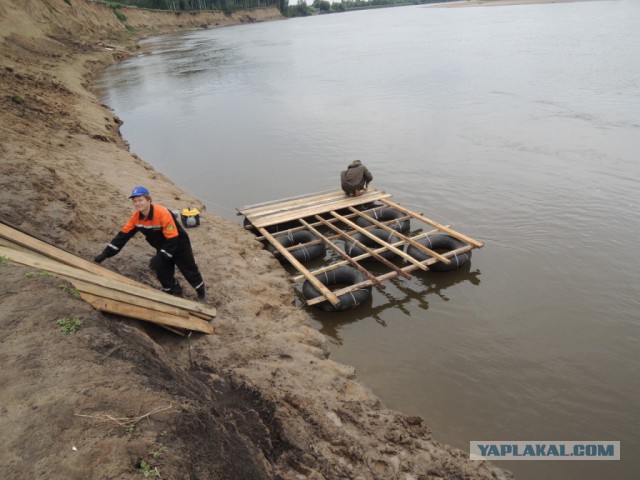Сплав по реке Чулым