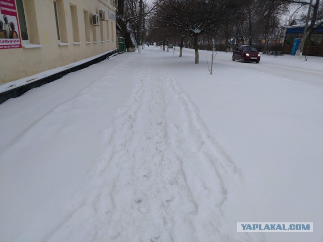 Новогодняя погода. У кого как, у нас вот