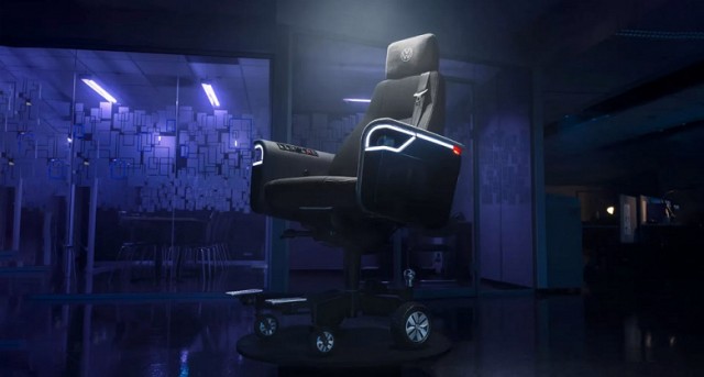Можно не вставать: компания Volkswagen создала офисное кресло с мотором