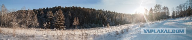Зима в моей деревне
