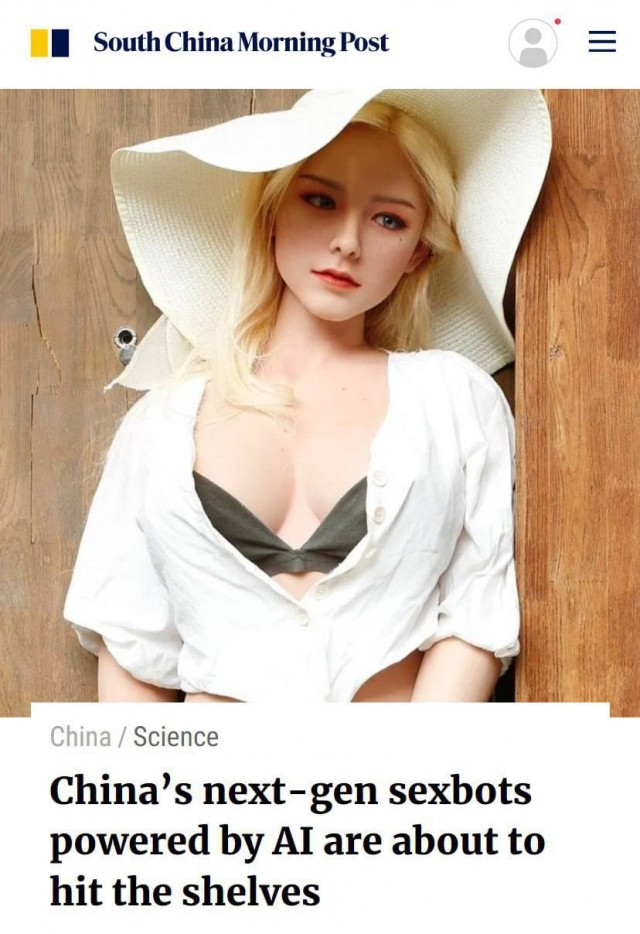 Китайцы придумали Секс 2 — в поднебесной готовят готовят кукол для взрослых с ИИ