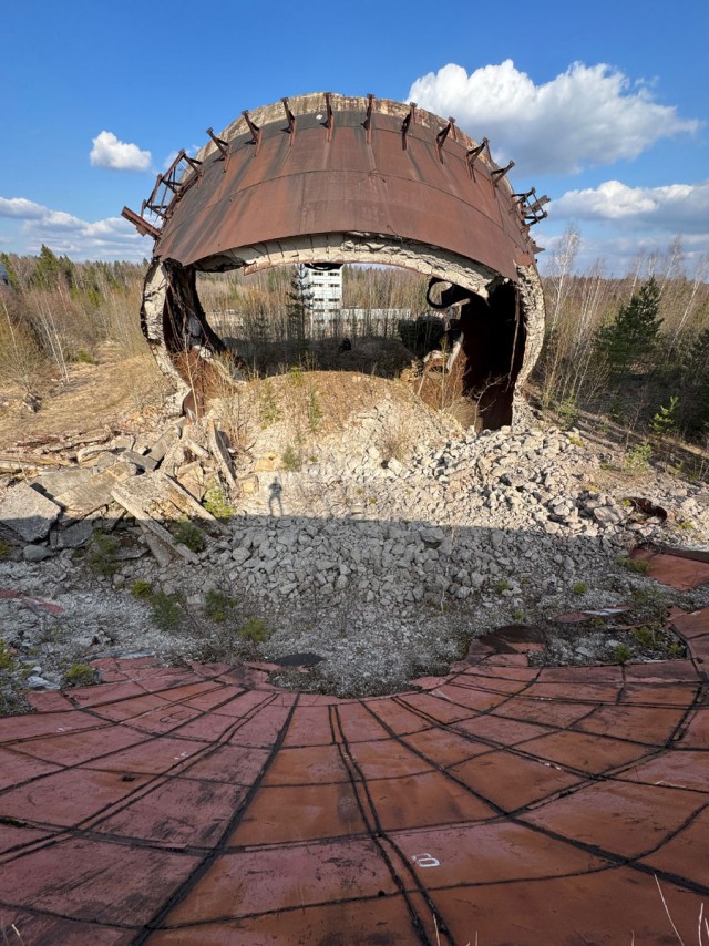 Заброшенная испытательная площадка подмосковного "космодрома"