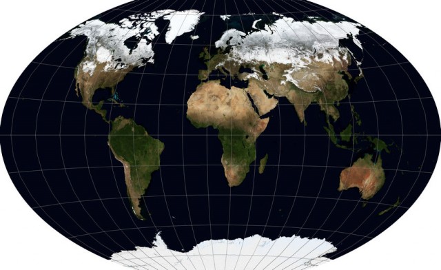 Картографические проекции - известные и не очень