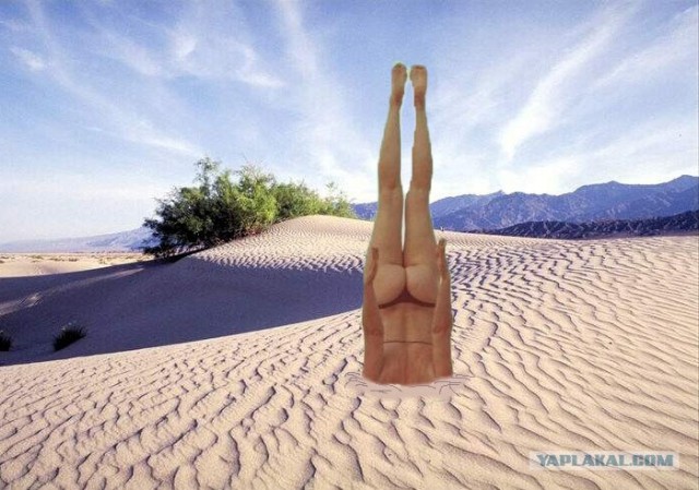 Йога на морском берегу