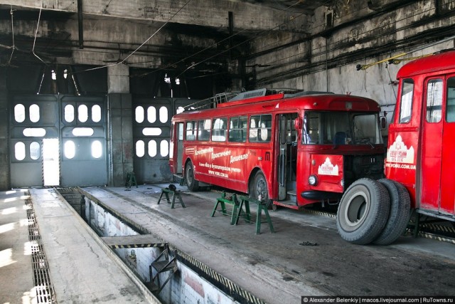 Алуштинский троллейбусный парк