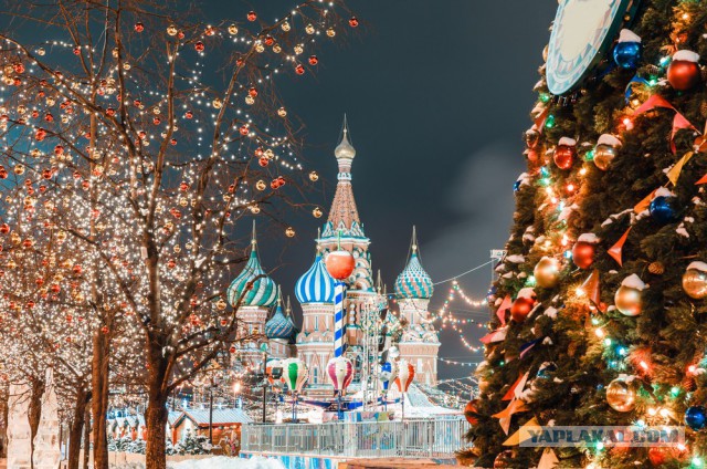 Новогодняя Москва: обзор самых красивых мест праздничной столицы