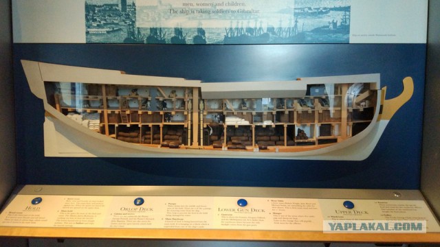 Посещение HMS Victory в г. Портсмут, Великобритания