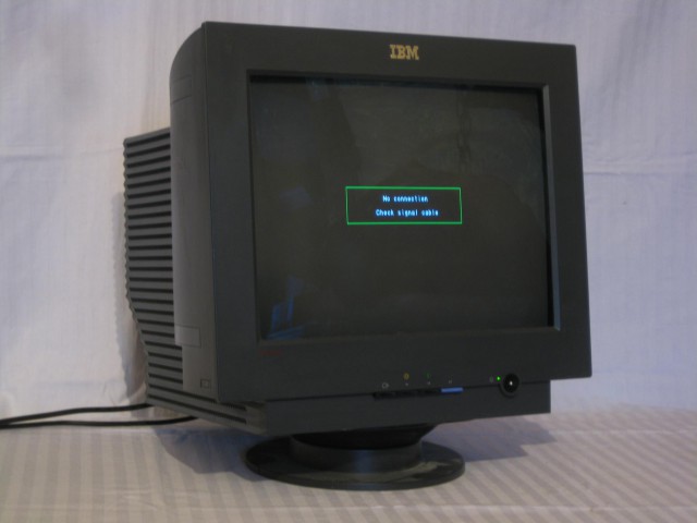Теплый, ламповый монитор IBM 17D Продам