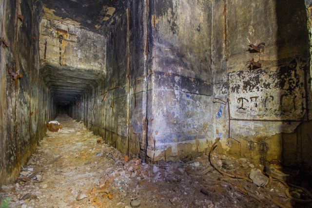 Взорванный в 70-х комплекс группового старта ядерных ракет 551-го РП