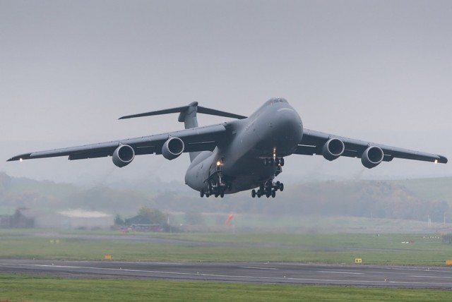 Lockheed C-5 Galaxy. Самый крупный военно-транспортный самолёт ВВС США