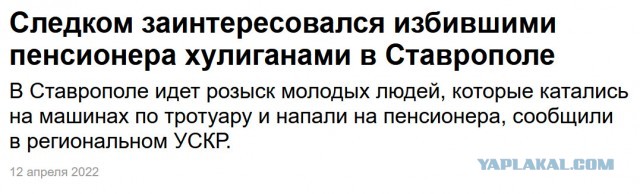 Полиция Ставрополя ищет напавших на пенсионера