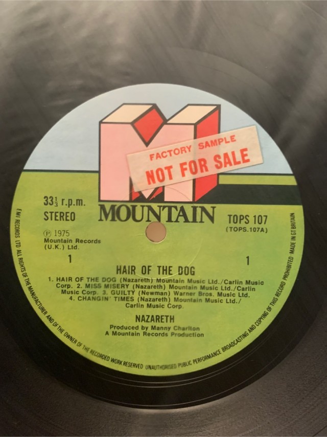 Музыка и музыканты: Nazareth «Hair of the Dog»