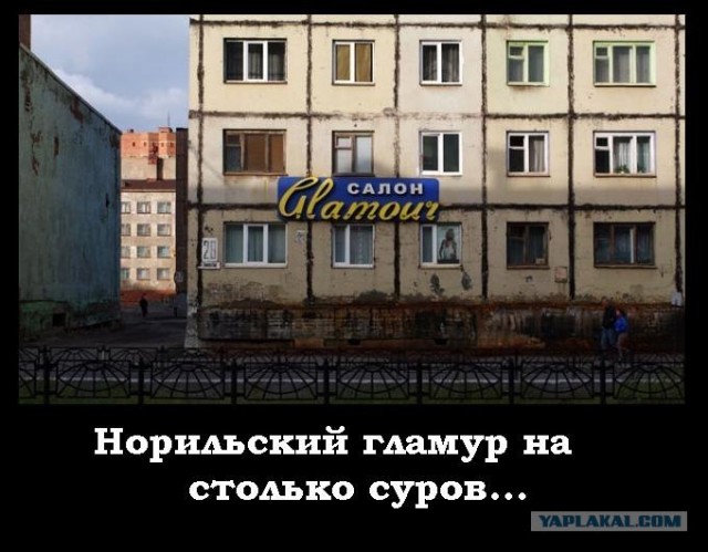 За Полярным кругом. Норильск. Тундра.