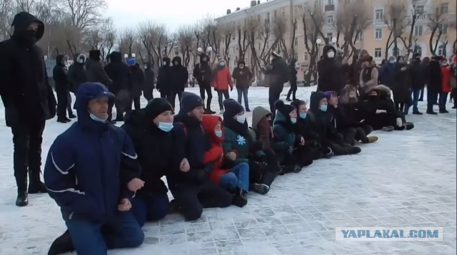 На заводе ТОО "Казфосфат" протест