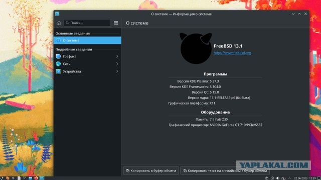 Проекту FreeBSD исполнилось 30 лет