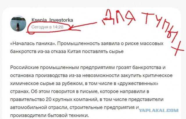 Промышленность заявила о риске массовых банкротств из-за отказа Китая поставлять сырье