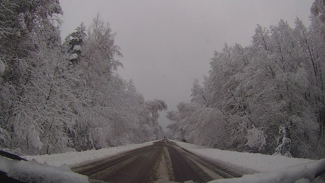 А из нашего окошка, видно белого немножко...